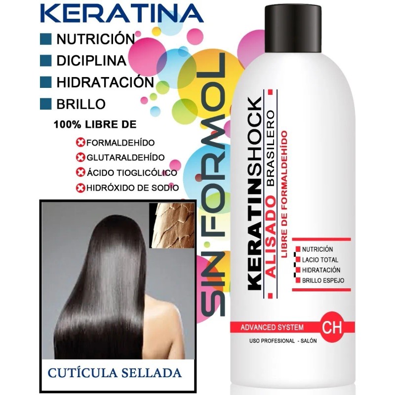 Nanoplastia Keratina Brasileña Sin Formol