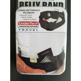 UnderTech UnderCover Xtra Large Undertech Undercover Travel Original Belly Band Black Unisex NEW!