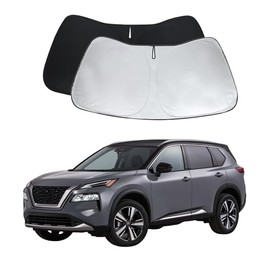 Rogue Custom Windshield Sun Shade for Rogue 2021 2022 2023 2024 2025 Front Window Sunshade Sun Visor 240T Shade Blocks UV Rays Car Accessories