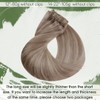 Hetto Real Hair Clip-In Extensions, Blonde Clip-In Real Hair Extensions,