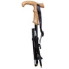 Trekmates Wanderer Fold Walking Pole Black