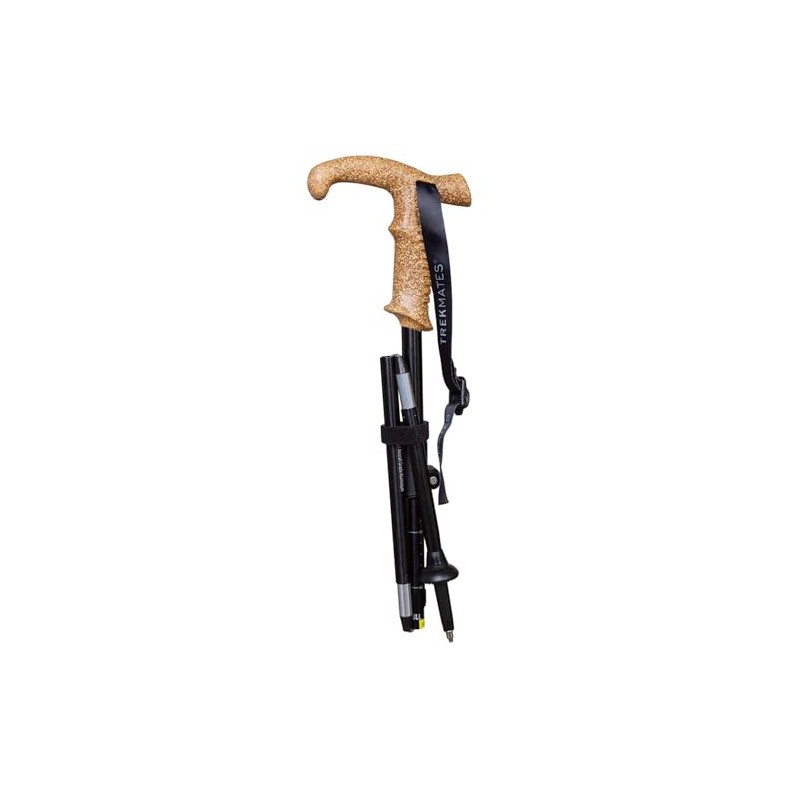 Trekmates Wanderer Fold Walking Pole Black