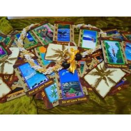 32 Brand NEW HazelMoon's Hawaiian Tarot cards books and 78 decks