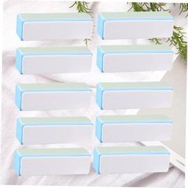 Ipetboom 2sets Nail File Grinding Sanding Polishing Block Square Artwork Buffer Sponge for Nail Art Wood 10pcs*2