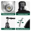 REPTI ZOO Reptile Light Fixture Dimming Thermostat Combo Pack, 8.5