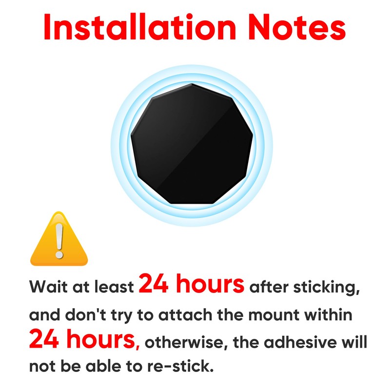 3 Pcs Adhesive Piece for Garmin Low-Profile Magnetic Mount,Only Windshield