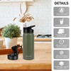 MURBONE Insulated Water Bottle, 1L Stainless Steel Drink Flask with