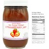Amish Strawberry Jam - No Sugar Added - Two 16
