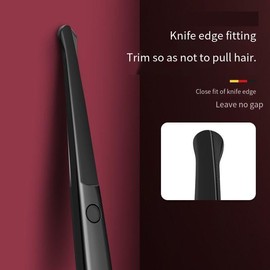 Safety Hair Scissors Stainless Steel Blunt Tip Scissor for Hair Cutting Professional Grooming for Eyebrows, Nose, Moustache, Beard Men Women (Silver, One size)