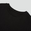 JAJU Smart Cotton Short-Sleeve Lounge Dress_Black