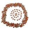 1.2x1.2cm (12/25 inch) Square Ceramic Mosaic Mosaic Tiles,1.1lb Ceramic Mosaic