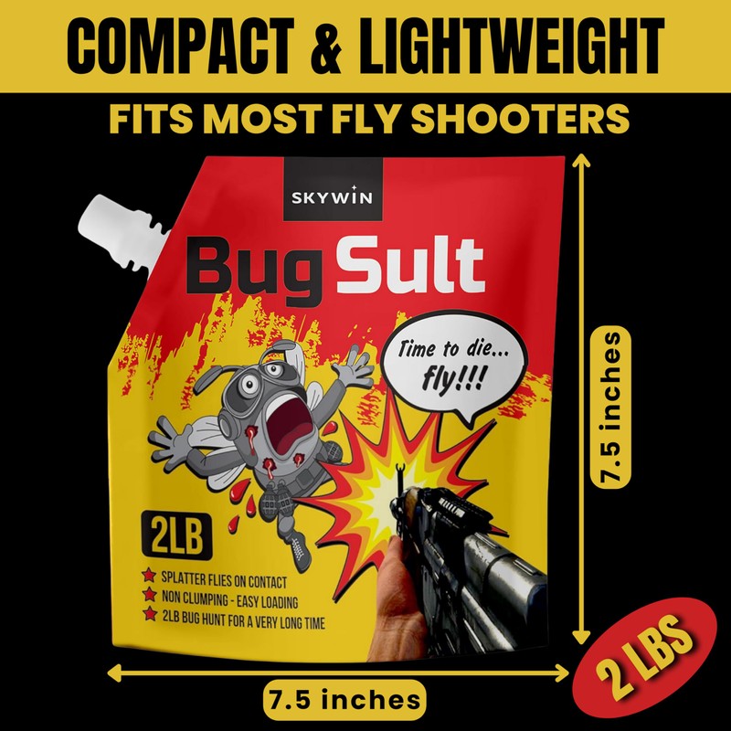 Skywin Fly Shooter Refill Salt – 2 lbs Each (2