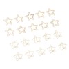 100 Pcs Paper Clips Portable Small Anti Slip Cute Star