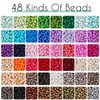 RUBY 3 mm Beads for Bracelets, Bead Set Jewellery 2