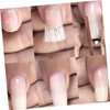 Healeved 100pcs Fiberglass Nail Extension Fiber for Manicure Shape and