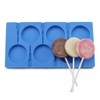 Large Lollipop Mold, Beasea 6 Cavity Silicone Lollipop Molds, Sucker