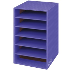 BANKERS BOX 3381201 Classroom 6 Shelf Organizer 18"H x 12"W x 13 1/4"D