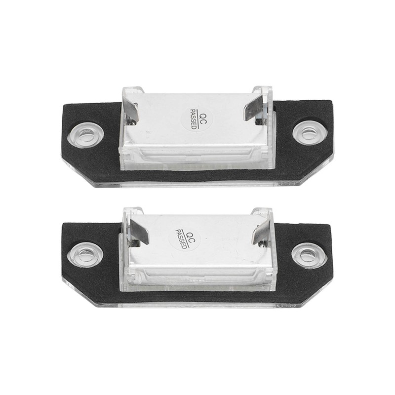 Pair LED Licence Plate Light Anti Rear End Collision Replacement
