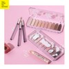 TOO COOL FOR SCHOOL Prottage Palette + Pencil + Brush Set 6items, Shadow Palette#$%Shadow Pencil:01 Peach Plain-02 Rosy Dew