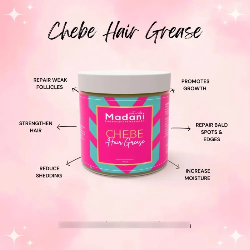 Unto Para Crecimiento Del Cabello Madani Naturals Chebe Con