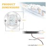 Luces Interiores Para Barcos Marinos, 4 Unidades, Led De 12