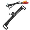 DS18 RCNLP/BK Black License Plate Backup Camera, Parking Guide, Waterproof,