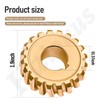 Worm Gear 20T 917-04861 Compatible with MTD Cub Cadet Craftsman