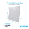 Art3d Drop Ceiling Tiles 24x24 in White (12-Pack, 48 Sq.ft),