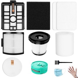 IW3511 IW1111 HEPA Filter Replacement Kit for shark detect pro filters，Cordless Stick Vacuum Cleaner and IW1111 Auto-Empty System, Includes Dock Filter, Pre-Motor Filter, Foam Felt Filter