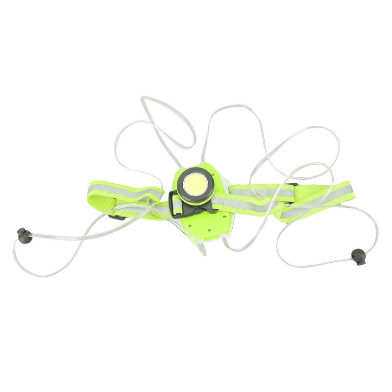 Wearable Night Light USB Charging Waterproof Warning Vest for Outdoor
