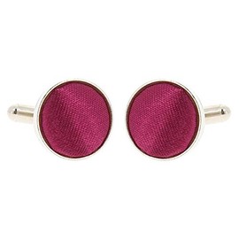 cravateSlim Fuchsia Cufflinks, fuchsia