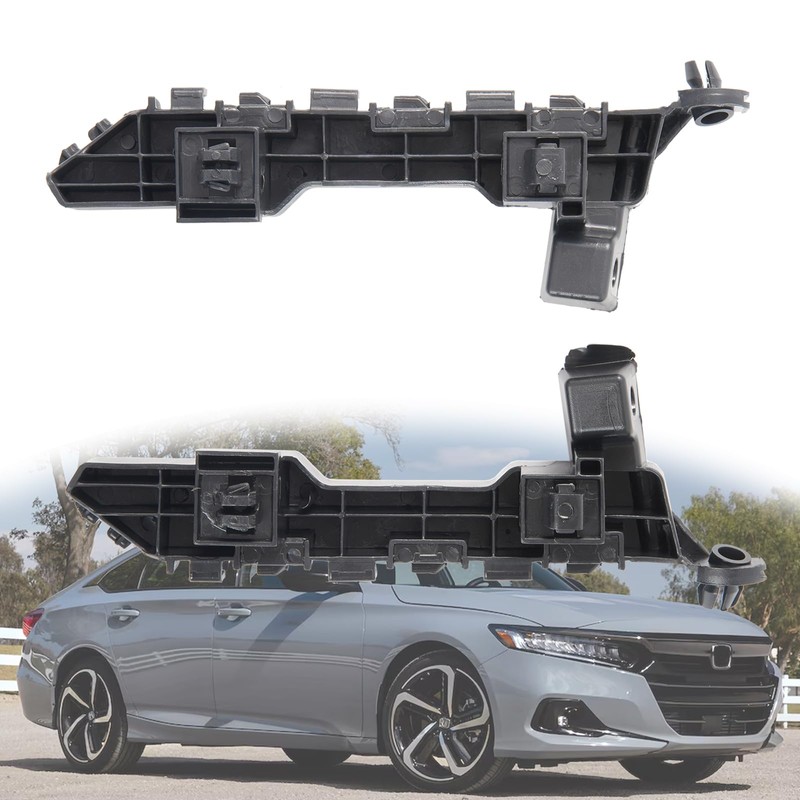 Pair Left Right Front Bumper Brackets,Front Driver & Passenger Side