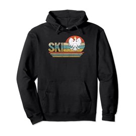 Ski Polish Surname Poland Heritage Polski Eagle Dyngus Day Pullover Hoodie