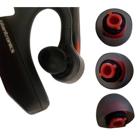 Rqker in-Ear Ear Tips Compatible with Plantronics Voyager 5200 Voyager Legend Voyager Pro, 3 Pcs S/M/L Sizes Soft Noise-Isolation Silicone in-Ear Eartips Compatible with PLT 5200 Legend in-Ear, sml