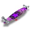 Purple Star - Decal Style Vinyl Wrap Skin fits Longboard