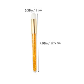 Ipetboom 7pcs Pore Cleaning Brush for Face Nose Soft Bristles for Blackhead Removal Skin-friendly Lightweight Design White Pink Yellow Blue Black Light Purple Dark Purple