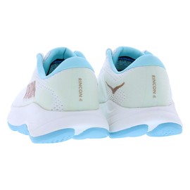 HOKA Rincon 4 Womens Shoes Size 8.5, Color: Frost/Rose Gold