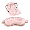 Mulberry Silk Sleep Eye Mask with Silk Covered Elastic Strap
