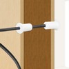 uxcell 2Pcs Wall Grommets for Cables 1 Inch Silicone Cable