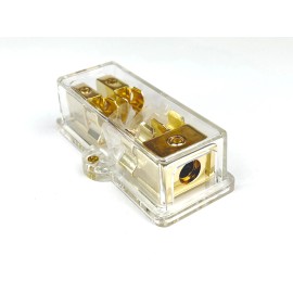 ORINCO 2-Position  AGU Fuse Power Distribution Block 1x4-Gauge In and 2x8-Gauge Out