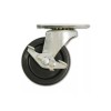 Shepherd 2-1/2" Swivel Caster with Top Plate and Polyolefin Wheel
