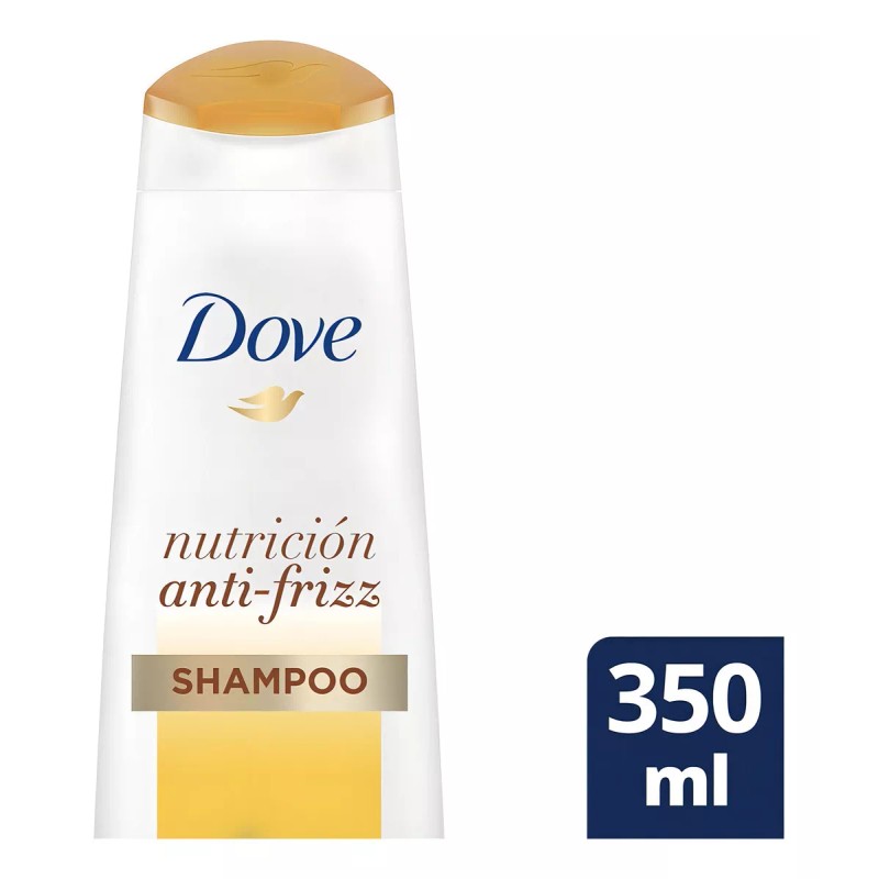 Dove Shampoo Nutrición Anti-frizz 350ml