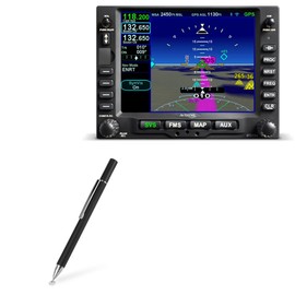 BoxWave Stylus Pen Compatible with Avidyne IFD550 - FineTouch Capacitive Stylus, Super Precise Stylus Pen - Jet Black