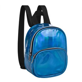 USPECLARE Clear Mini Backpack Stadium Approved for Little Boys & Girls, Transparent Backpack for Concert, Festival, Sport Events