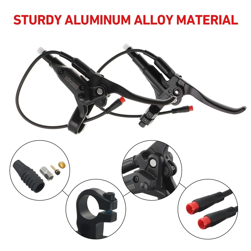 Drhomeam Left & Right Electronic Brake Lever Set for Most