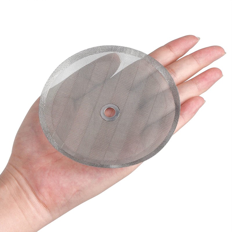 4 Pieces Attsky French Press Filter, 4 Inch Stainless Steel