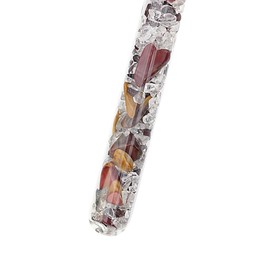 Gemstone Wand for Drinking Water Energet as 25 cm Filled with Fine Gemstones: From Chaos For Joie de Vivre