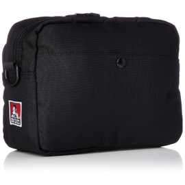 [ベン デイビス]ショルダーバッグ BOXロゴテープ ショルダー ブラック×ブラック