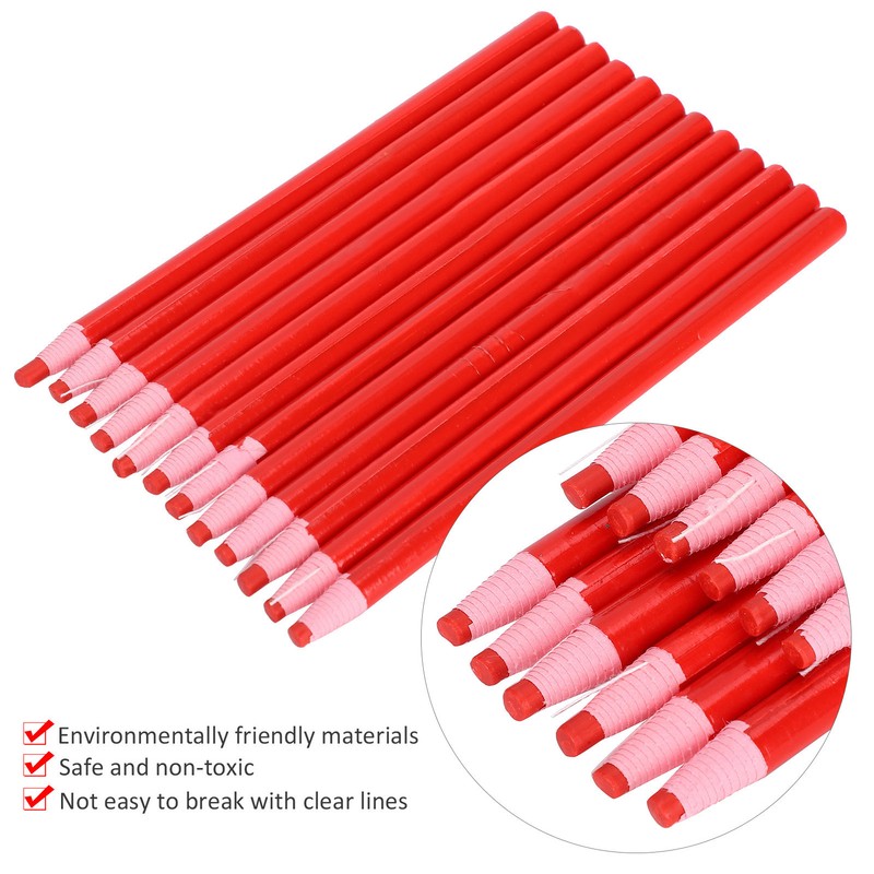 24Pcs Sewing Mark Chalk Pencil Tailor's Marking Tracing Tools Free