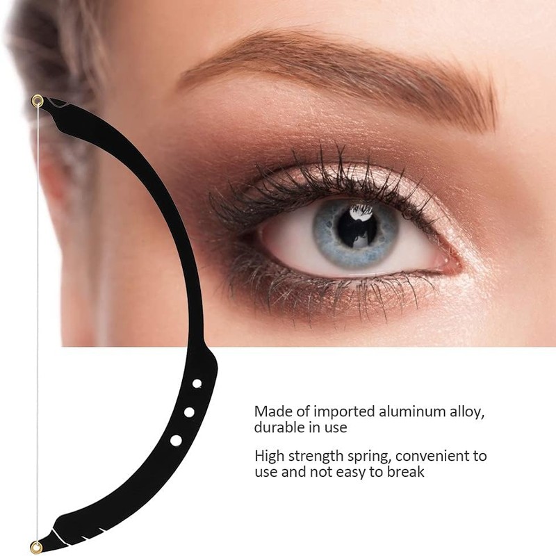Pongnas Regla de Marcador de Línea de Microblading, Herramienta de